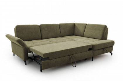 Westham-LE24 von Sit & More - Ecksofa Variante rechts olive