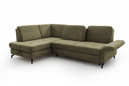 Westham-LE24 von Sit & More - Ecksofa Variante links olive