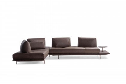 Gianduiotto JR. von Calia Italia - Polstergarnitur links lava-ebony