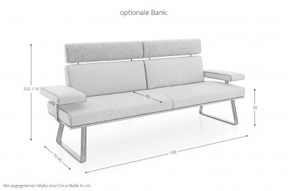KOINOR T1819 - Esstisch ca. 200 x 100 cm