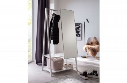 Progress von Cinall - Kleiderständer mit Ablageböden & Spiegel