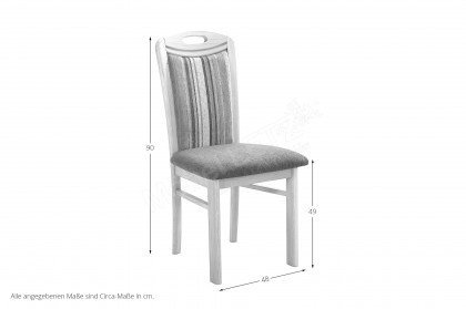 Longina von MONDO - Stuhl gepolstert