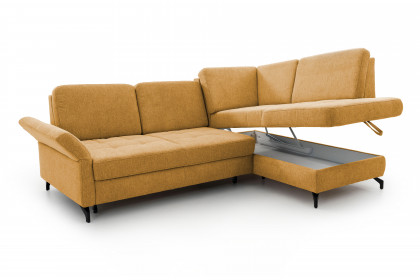 Westham-LE24 von Sit & More - Polsterecke Variante rechts mustard