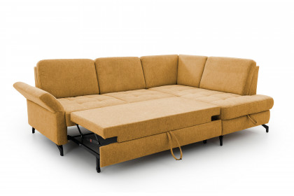 Westham-LE24 von Sit & More - Polsterecke Variante rechts mustard