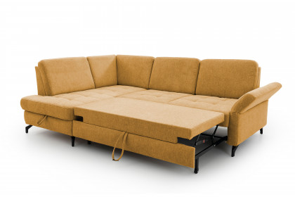 Westham-LE24 von Sit & More - Polsterecke Variante links mustard