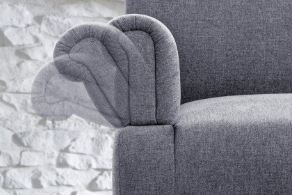 Paisley von Sit & More - Sofa 3-sitzig hellblau