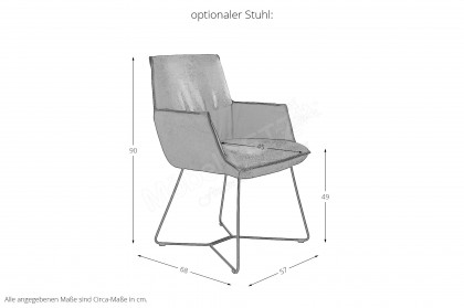 KOINOR Dining System - Eckbank mit Massivholzplateau