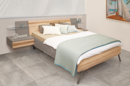 Para-sleeping von Thielemeyer - Schlafzimmer-Set Kristallbuche massiv - Lack fango
