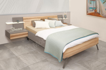 Para-sleeping von Thielemeyer - Schlafzimmer-Set Kristallbuche massiv - Lack fango
