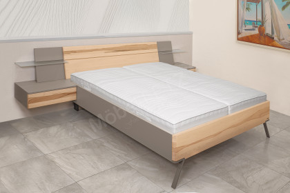 Para-sleeping von Thielemeyer - Schlafzimmer-Set Kristallbuche massiv - Lack fango