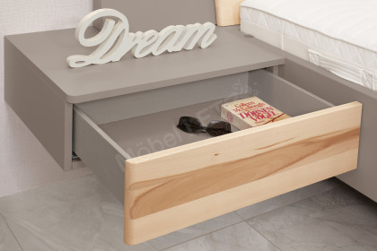 Para-sleeping von Thielemeyer - Schlafzimmer-Set Kristallbuche massiv - Lack fango