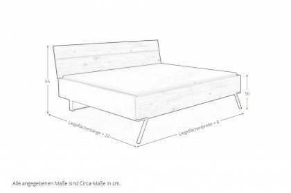 Para von Thielemeyer - Schlafzimmer-Möbel Lack weiß - Kristallbuche massiv