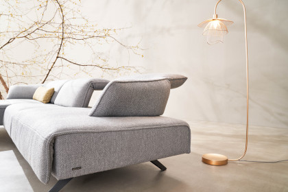 1052 von Himolla - Polsterecke Ausführung links polar