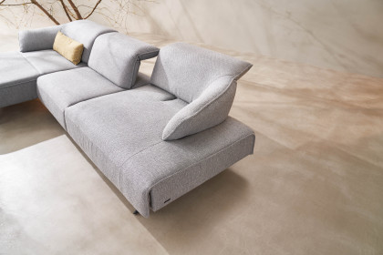 1052 von Himolla - Polsterecke Ausführung links polar