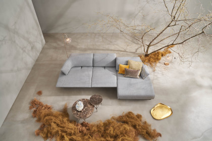 1052 von Himolla - Polsterecke Ausführung rechts polar