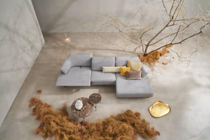 1052 von Himolla - Polsterecke Ausführung rechts polar