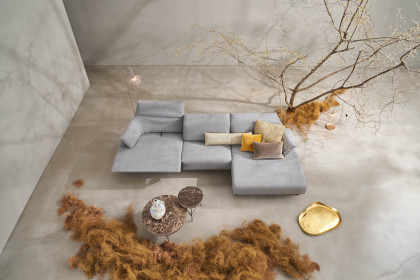 1052 von Himolla - Polsterecke Ausführung rechts polar