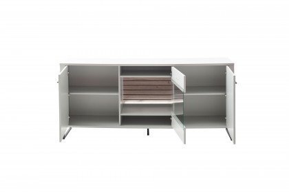Louisiana von MCA furniture - Sideboard LOU3FT01 in Weiß