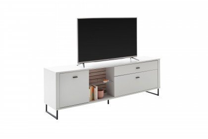 Louisiana von MCA furniture - TV-Element LOU3FT30 in Weiß