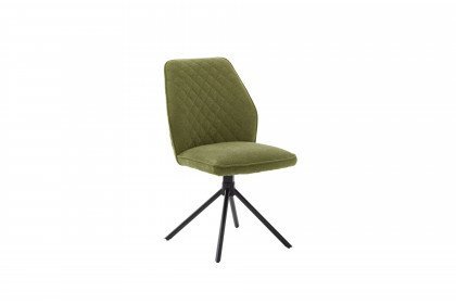 Lissabon von MCA - Essgruppe mit einem grünen und einem grauen Stuhl