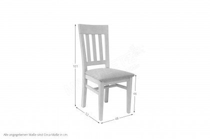 Casares von Rojas Mobiliario - Stuhl aus Massivholz