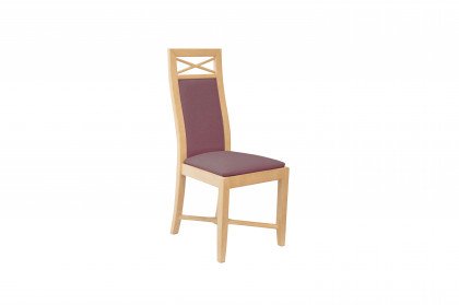 Casares von Rojas Mobiliario - Stuhl mit rosafarbenem Bezug