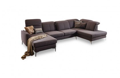 Toronto Lounge von Carina - Wohnlandschaft Variante rechts brown