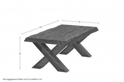 Concept 4 You von BODAHL MØBLER - Couchtisch aus rustikaler Eiche