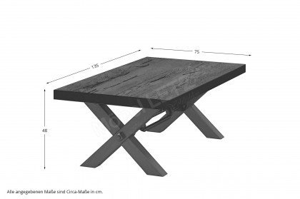 Concept 4 You von BODAHL MØBLER - Couchtisch ca. 135 x 75 cm