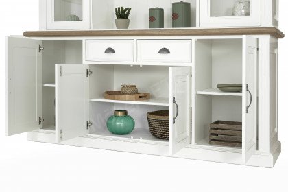 Chic Oak von XO Interiors - Vitrine mit acht Türen