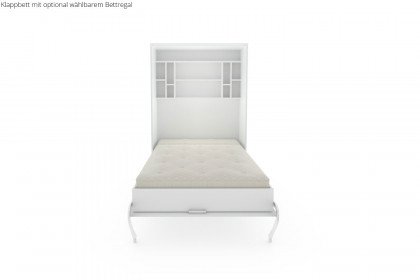 Smart & Clever von Nehl - weißes Raumsparbett Liegefläche 110 x 205 cm
