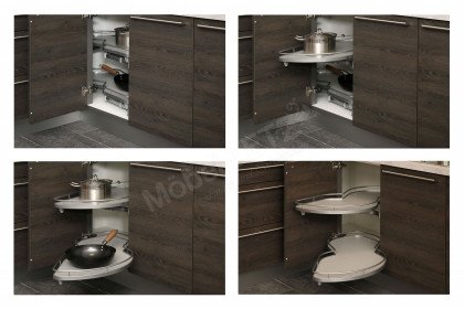 Structura von Nobilia - Küche Gladstone Oak Nachbildung / Scratched Steel Nachbildung