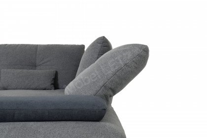 Dover von Poco - XXL-Sofa rechts anthrazit-dunkelgrau