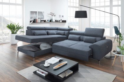 Riverton von LIV'IN - Polstersofa links blue