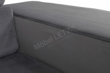 Orion von COTTA - Ecksofa Variante links anthracite