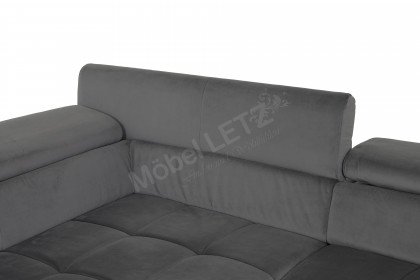 Orion von COTTA - Ecksofa Variante links anthracite