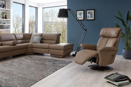 7627 von Himolla - TV-Sessel cappuccino