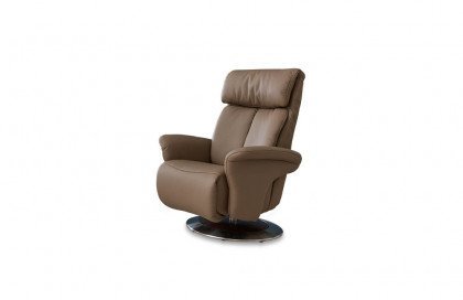 7627 von Himolla - TV-Sessel cappuccino