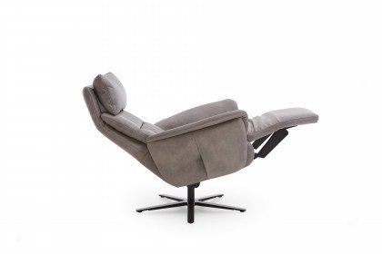 Variety 3.0 2024 Lounge RelaXX von vito - Ledersessel lightgrey