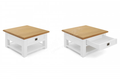 Chic Oak von XO Interiors - Couchtisch 121 snow/ Eiche