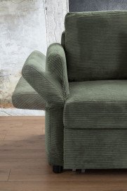 Multiflex Plus Cord XC von Poco - Schlafsofa olive