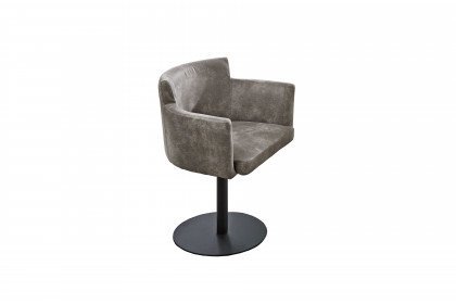 Rialto von Mondo - Stuhl mit hellgrauer Sitzschale