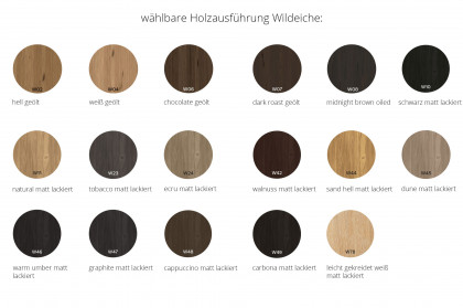 Japura von Mobitec - Esstisch mit einer massiven Tischplatte