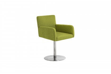 Rialto von Mondo - Stuhl mit hellgrüner Sitzschale