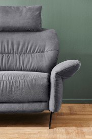 1208 von Carina - Ecksofa links grey