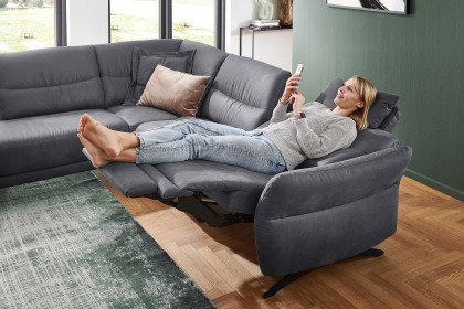 1208 von Carina - Ecksofa links grey