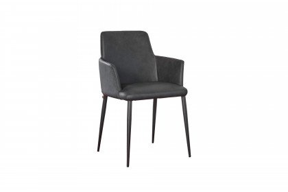 Rob von Mobitec - Stuhl mit schwarzem Metallgestell