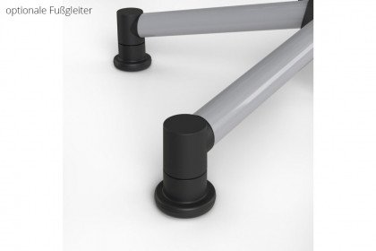 Tio black von Paidi - Schreibtischstuhl mit luftdurchlässigem 3D-Bezug limette