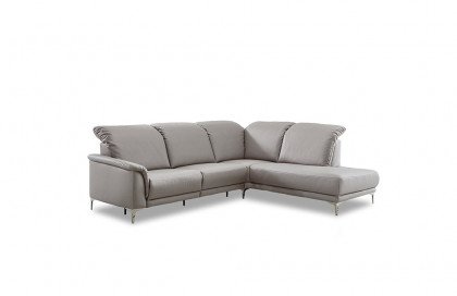 1210 von Carina - Ecksofa rechts light-grey