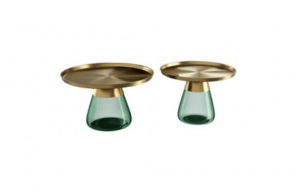 Drop von Akante - Couchtische Flaschenglas & bronze